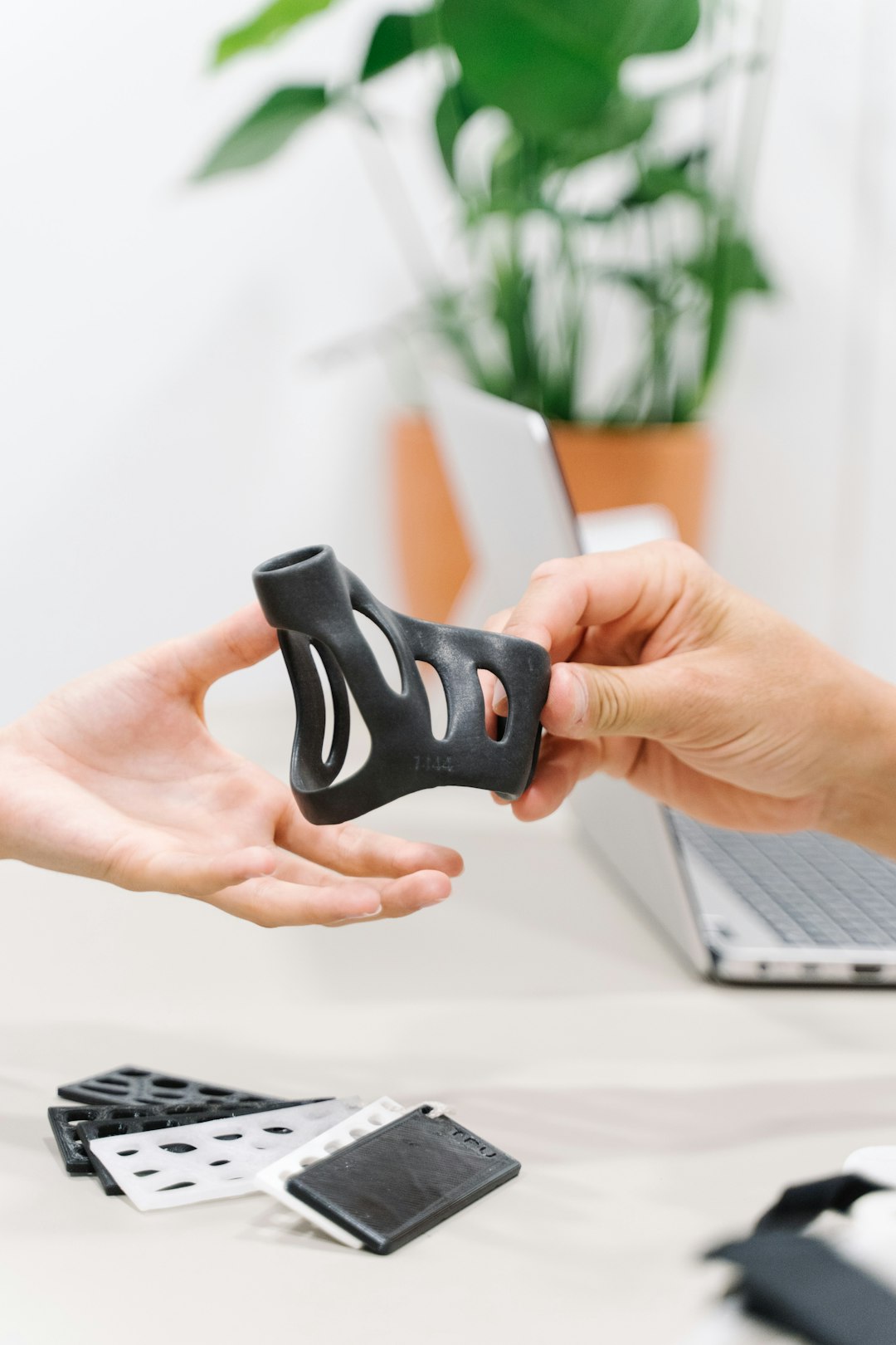 Custom made orthoses designed digitally and created with a 3D printer